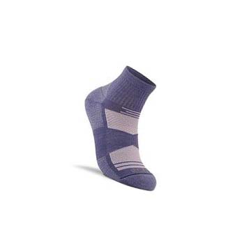 Chaussettes Ecco Performance Quarter Femme Violette Clair | FR 433CTV